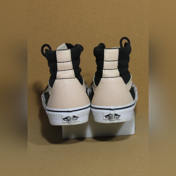 Vans Sk8-Hi reissue, black/veggie tan. EUC, men's 8 - Picture 4 of 14